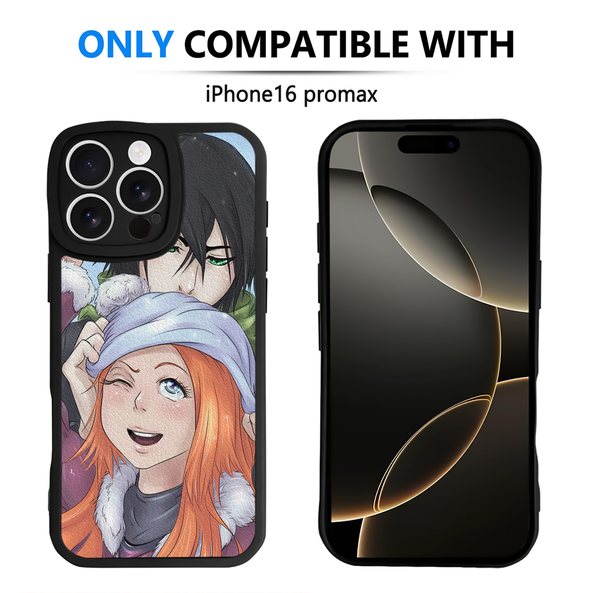 （画像用） ブリーチ BLEACH 【iPhone 16シリーズ対応】シリコンスマホケース（レザー調） 材質：シリコン